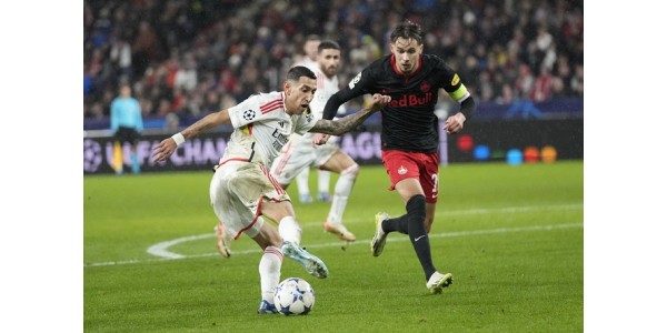 Ángel Di María crea l'aspetto miracoloso del Benfica